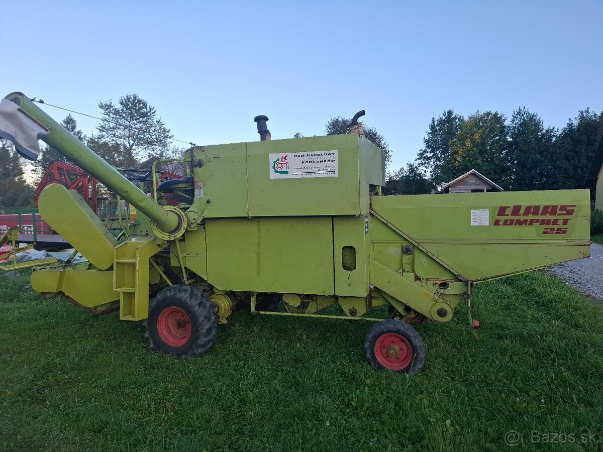 Predám kombajn CLAAS COMPACT 25