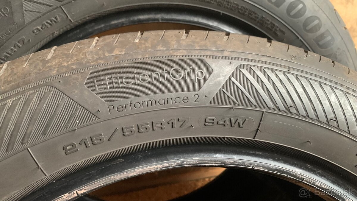 215/55 r17 Good Year letne