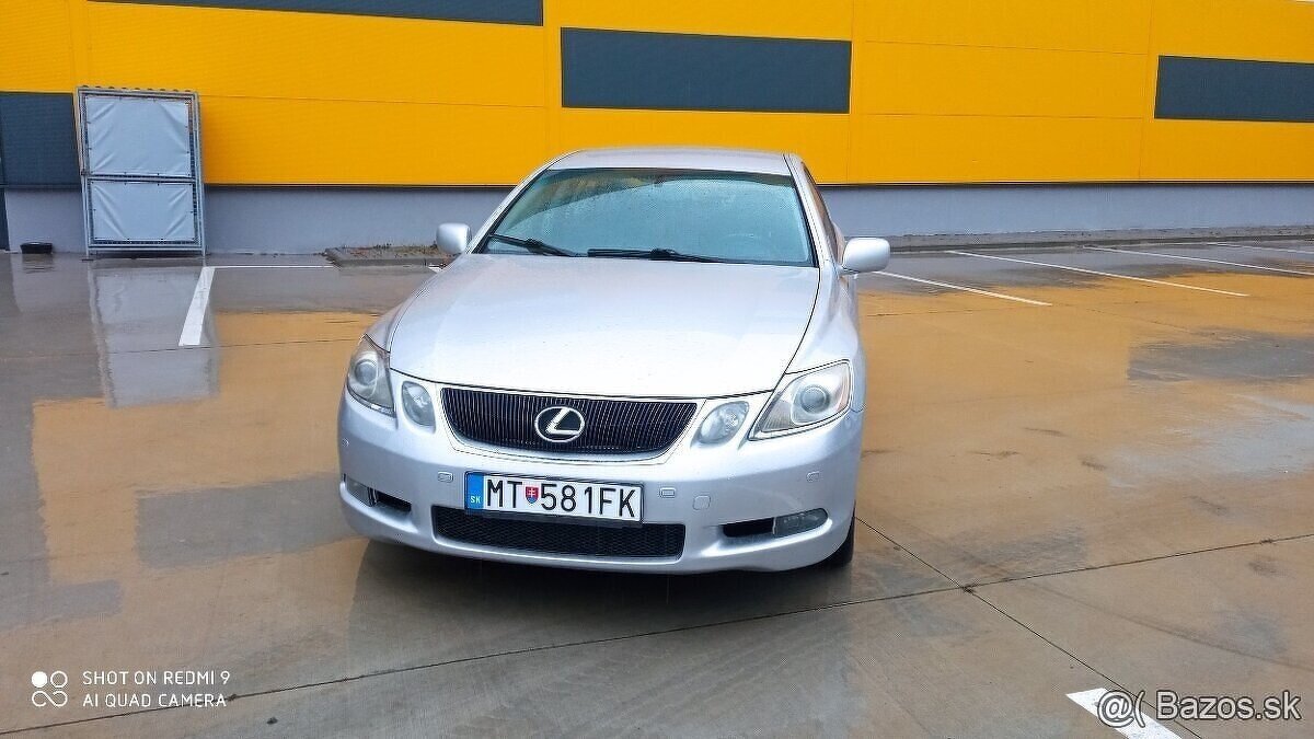 Lexus GS300, 183kw , (250PS), r.v 5/2007, STK a EK 8/2025