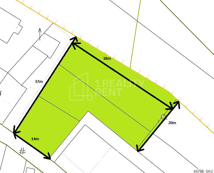 Predaj: Krásny stavebný pozemok 1023m2 v Lopušných Pažitiach