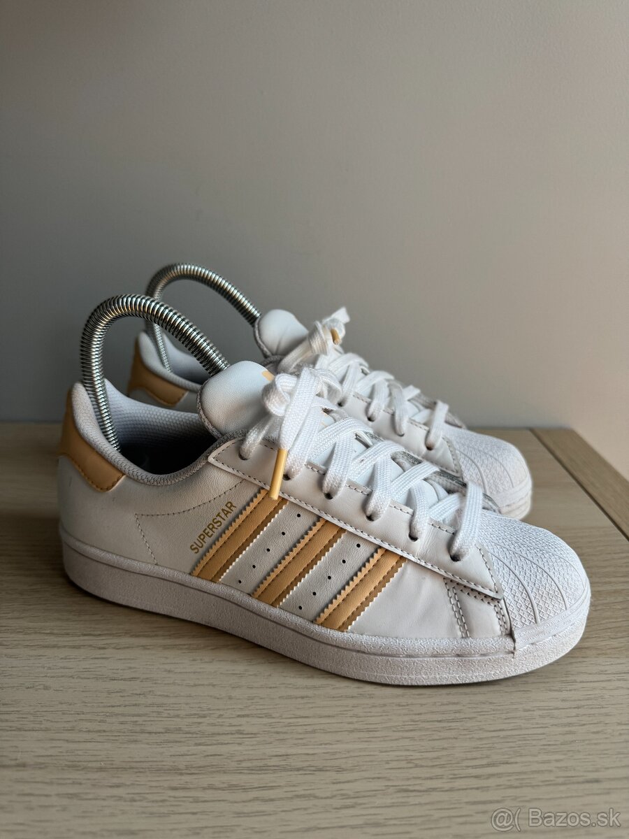 Adidas Superstar Cloud White Glow Orange