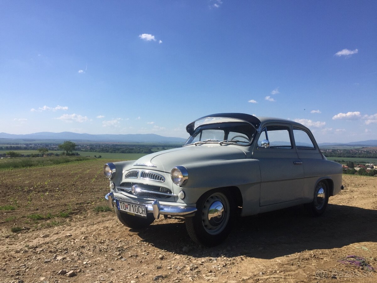 Skoda spartak 440 s TP ŠPZ 1957