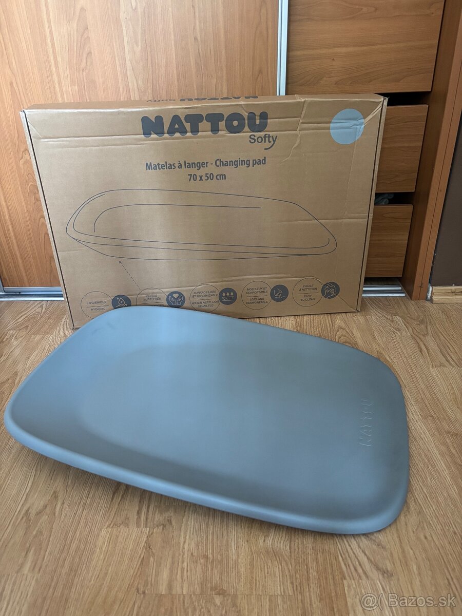 Nattou prebalovacia podložka