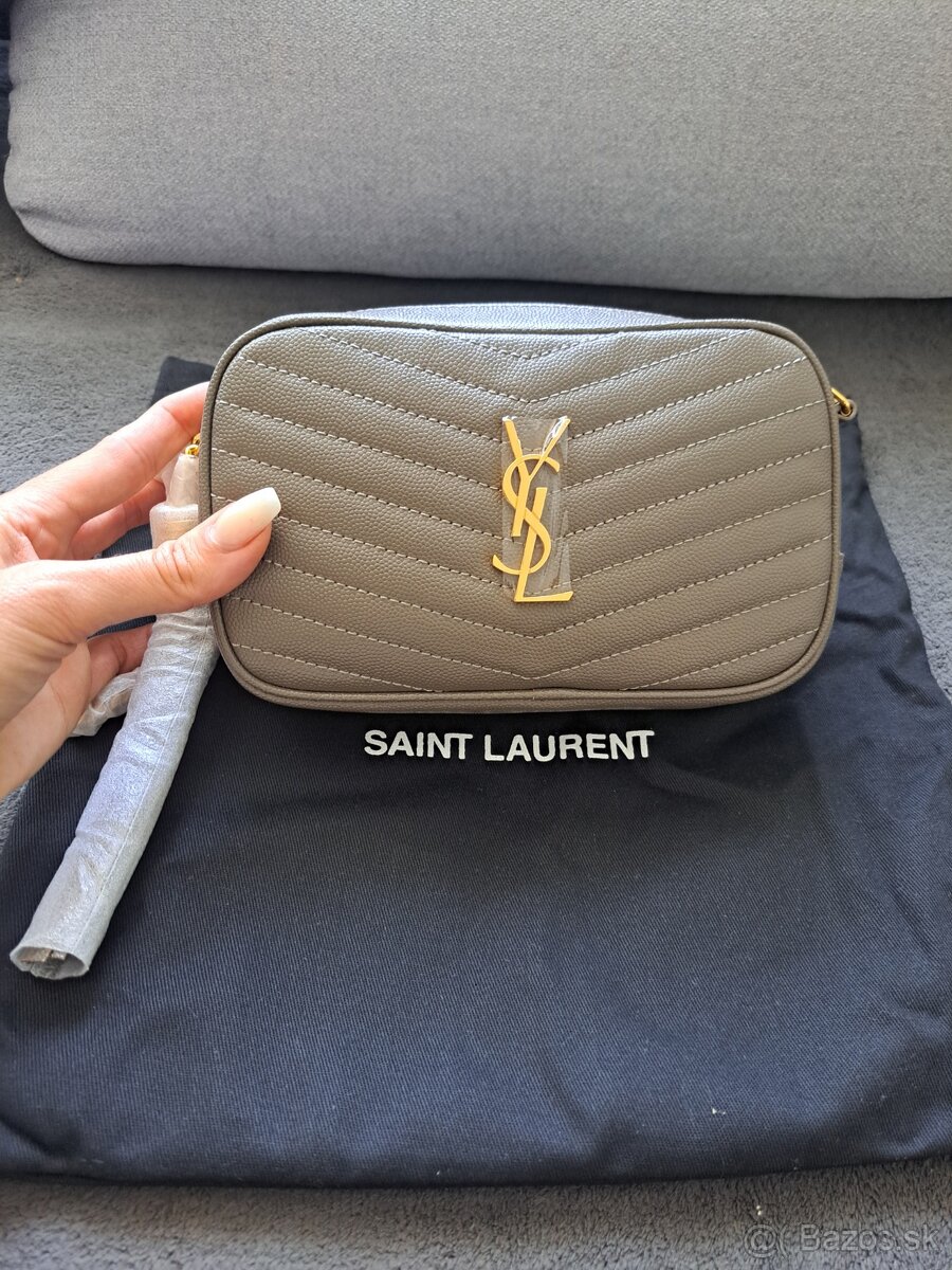 YSL kabelka šeda