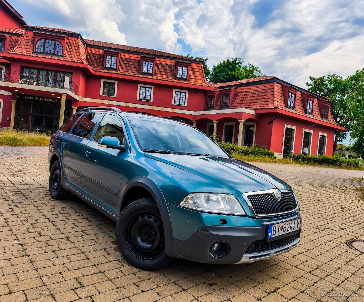 Škoda Octavia 2 Combi SCOUT 4x4 2.0 TDI 103kw diesel