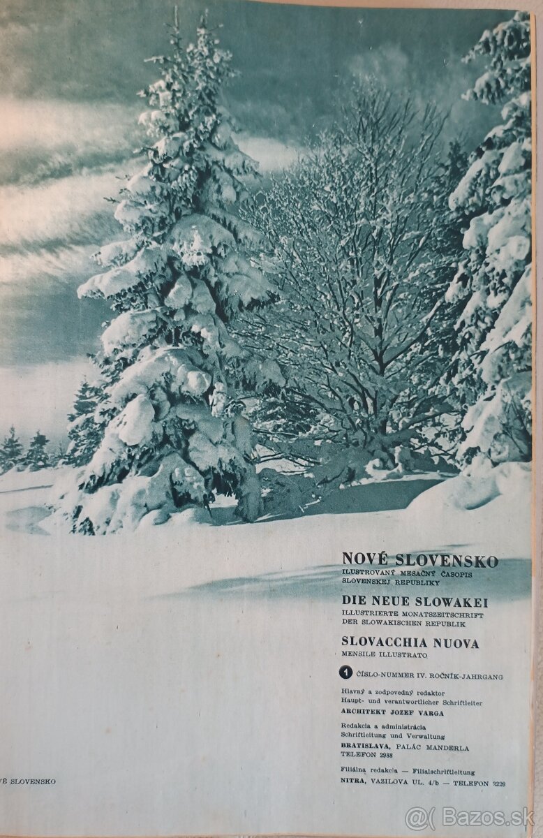 Nové Slovensko IV. ročník 1943