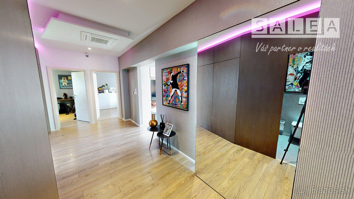 ŽILINA CENTRUM- EXKLUZÍVNY 3 BYT (107 m2) + GARÁŽ + POZEMOK