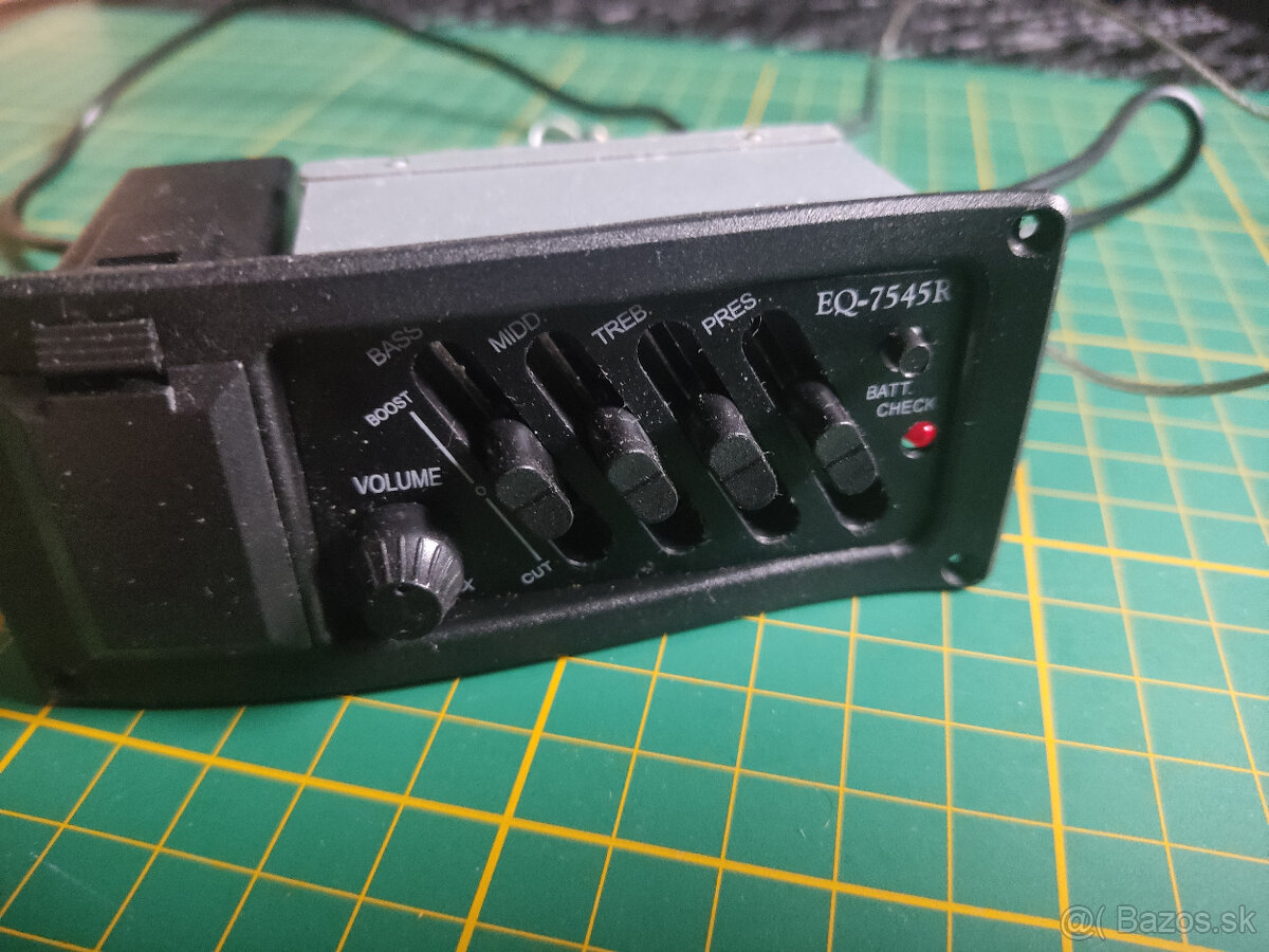 Snímač pre akustickú Gitaru EQ-7545R