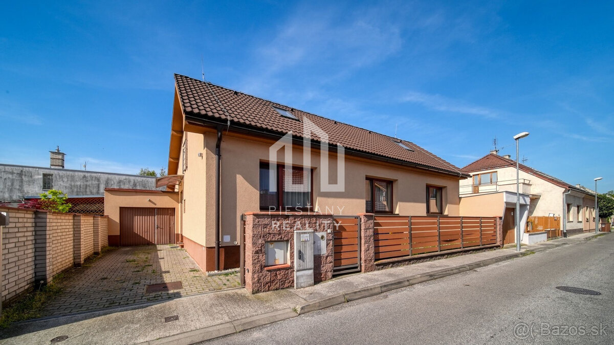 Skvelá lokalita - na predaj rodinný dom, Piešťany