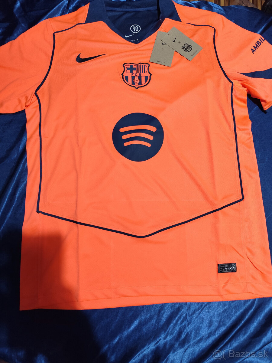Dres Fc Barcelona Tretí 25/26 - Nový s visačkami