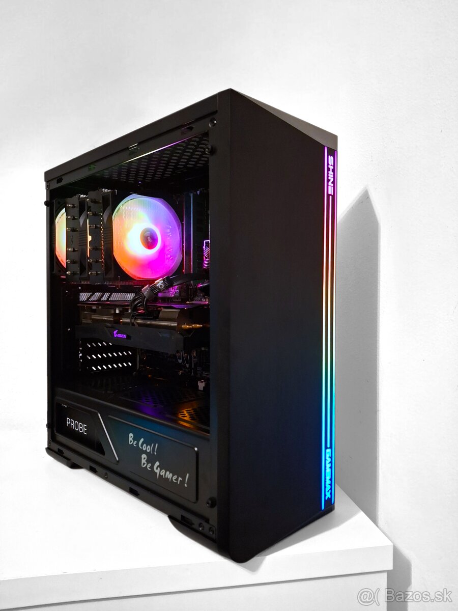 Intel I7 7700K/ RX 5700XT/ 16GB RAM/ 512GB SSD+HDD/ 600W