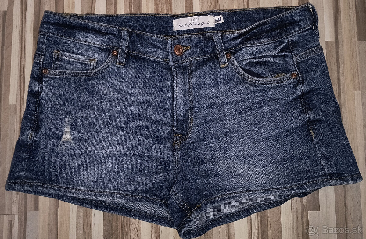 Riflové kraťase H&M