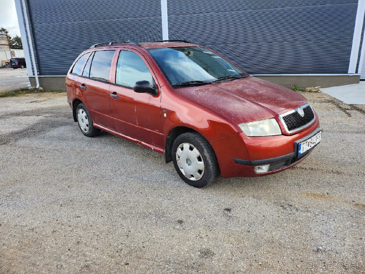 Škoda Fabia kombi 1.4 MPI
