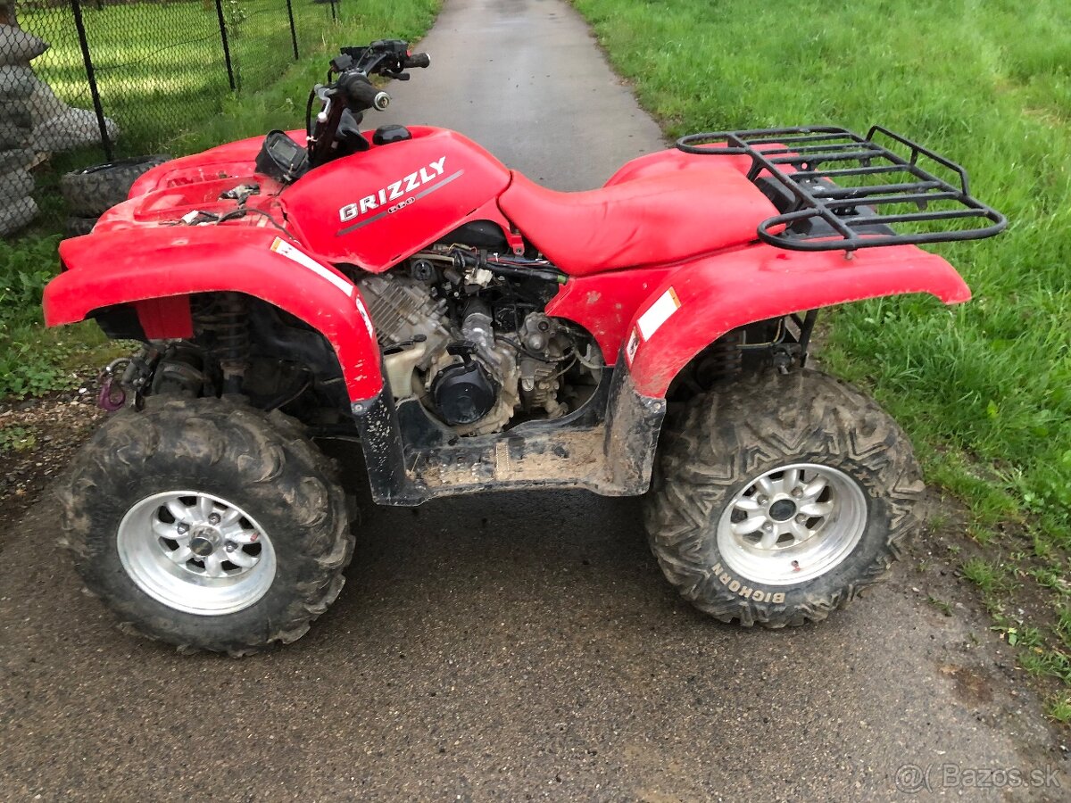 Yamaha grizzly 660 grizzly 700 Polaris cf moto Can Am