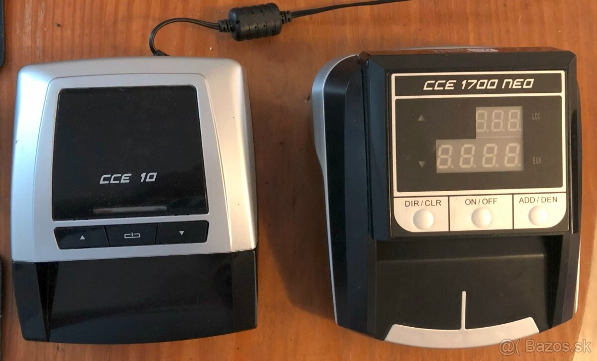 Tester bankoviek CCE 1700 NEO, CCE 10