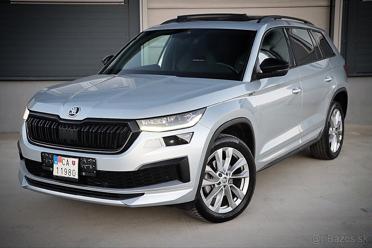 Škoda Kodiaq Sportline 2.0 TDI SCR 4x4 DSG Panorama