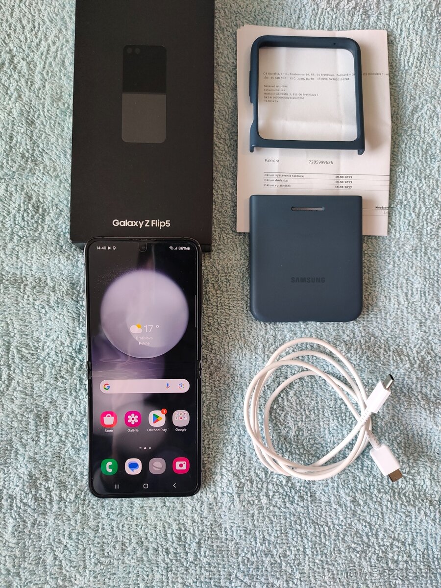 Samsung Galaxy Z Flip 5 256GB,8GB RAM