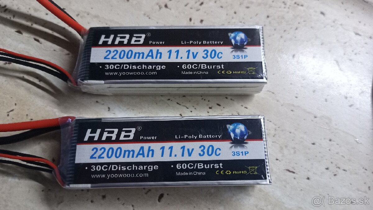 LiPol batérie 3s 2200mAh