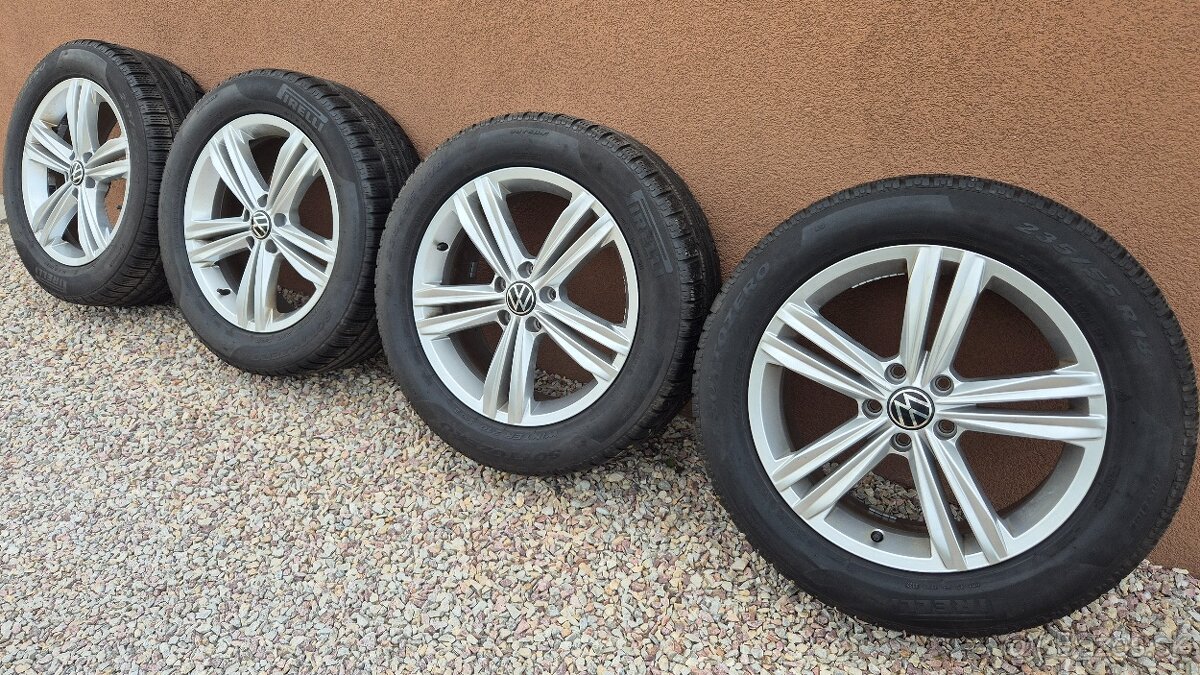 Predám kolesá Volkswagen Sebring 5x112 r18+zimne pneumatiky