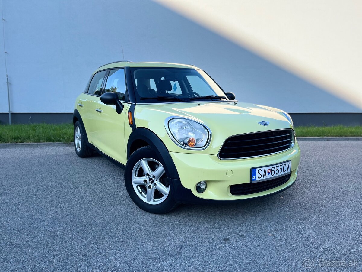 Mini Countryman One 1.6D, 2011, po 1.majiteľke