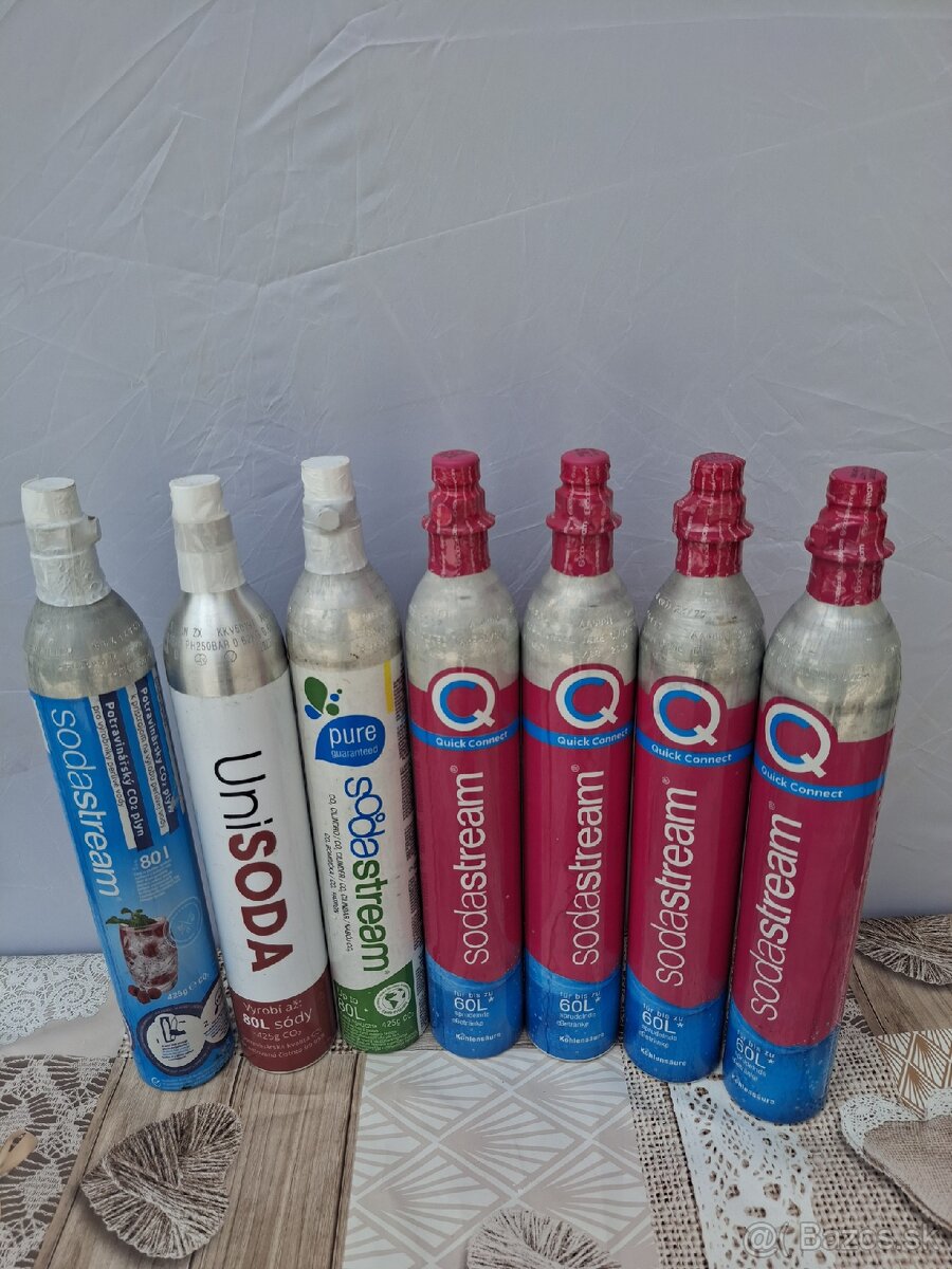 Sodastream plné bombičky