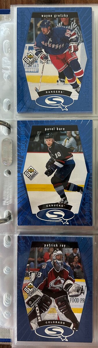 Hokejove kartičky Starquest blue 98/99