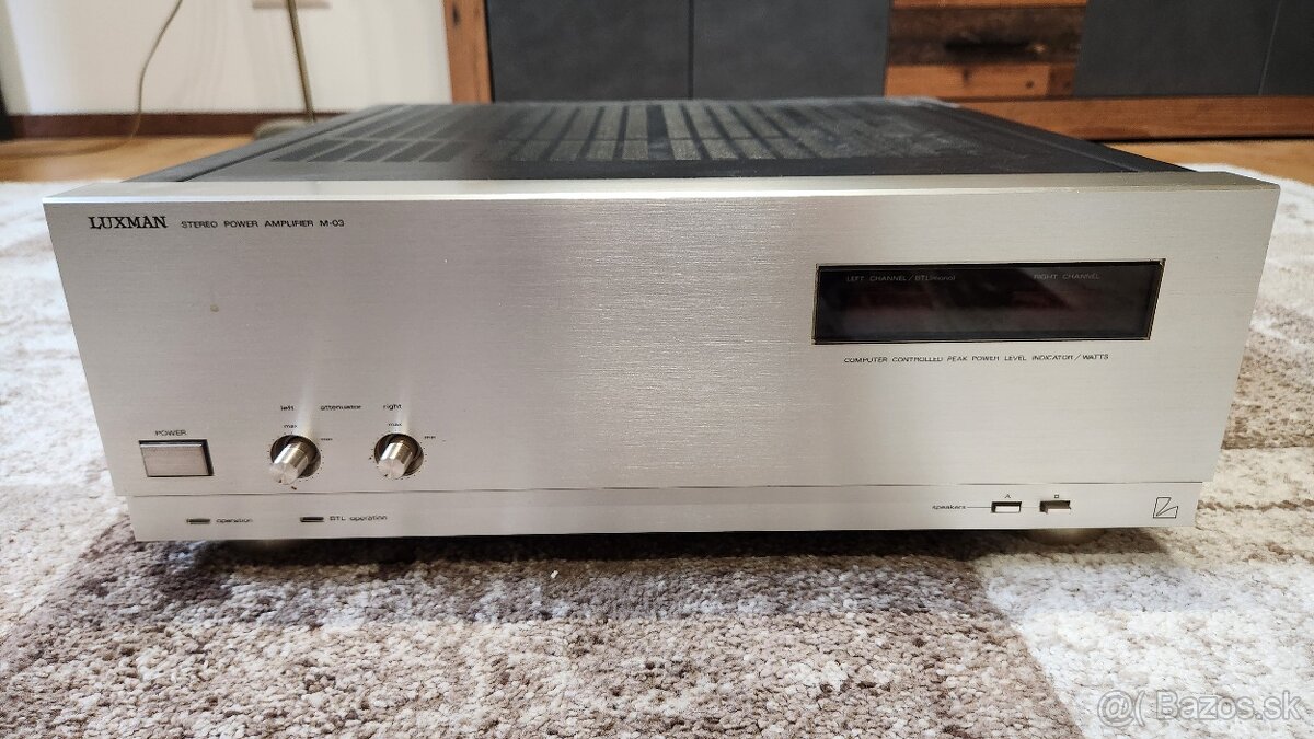 Zosilňovač Luxman M03