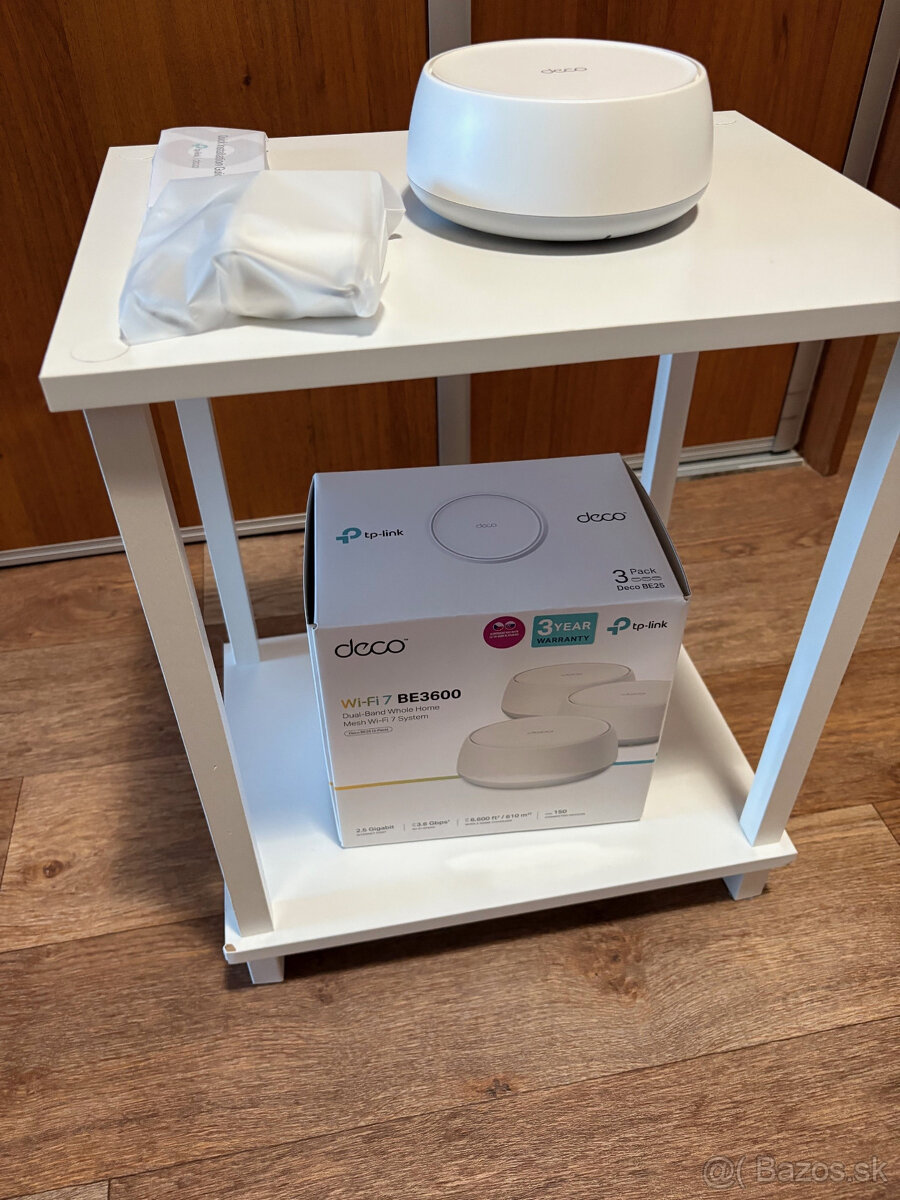 Kvalitný mesh wifi router TP-Link Deco BE25 (1pack)