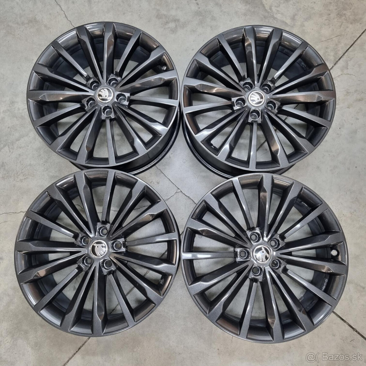Škoda hliníkové disky 5x112 R19 8J ET44