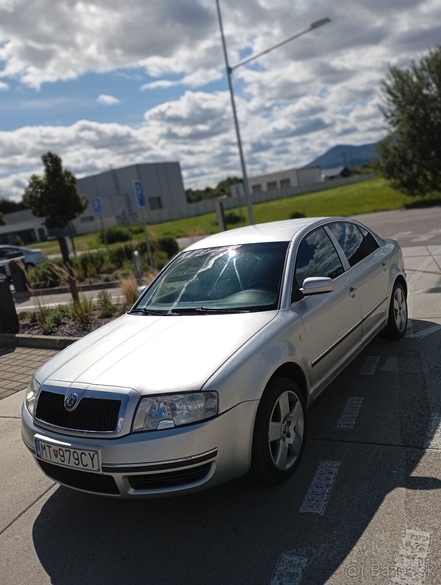 Škoda Superb 1.8 T benzín+LPG