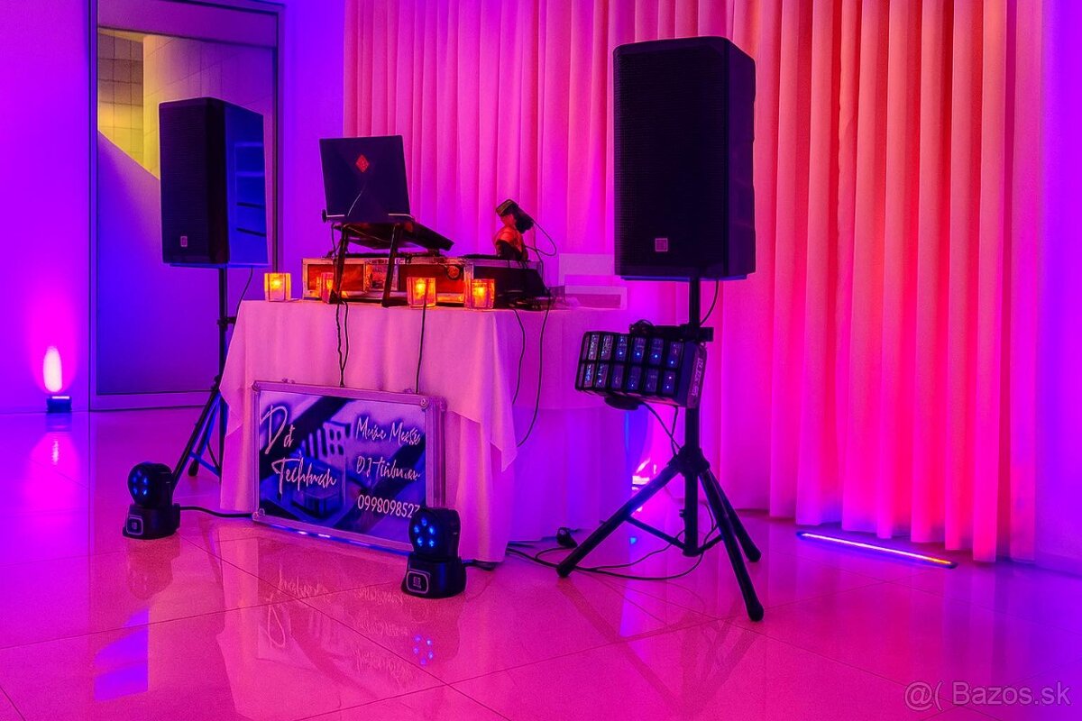 DJ TECHMAN  svadby,oslavy,jubileá Michalovce,Sobrance,okolie