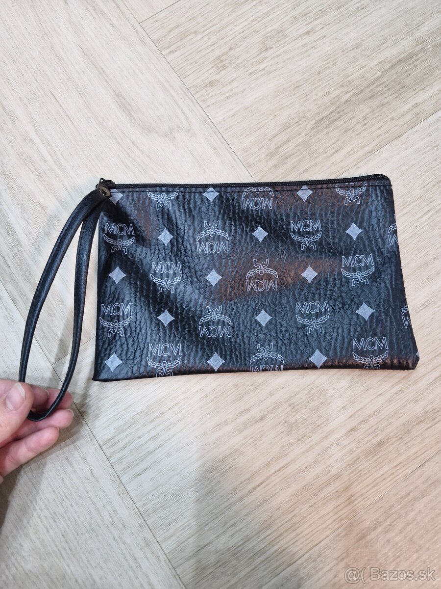 NOVA kozenkova kozmeticka taska na make up MCM