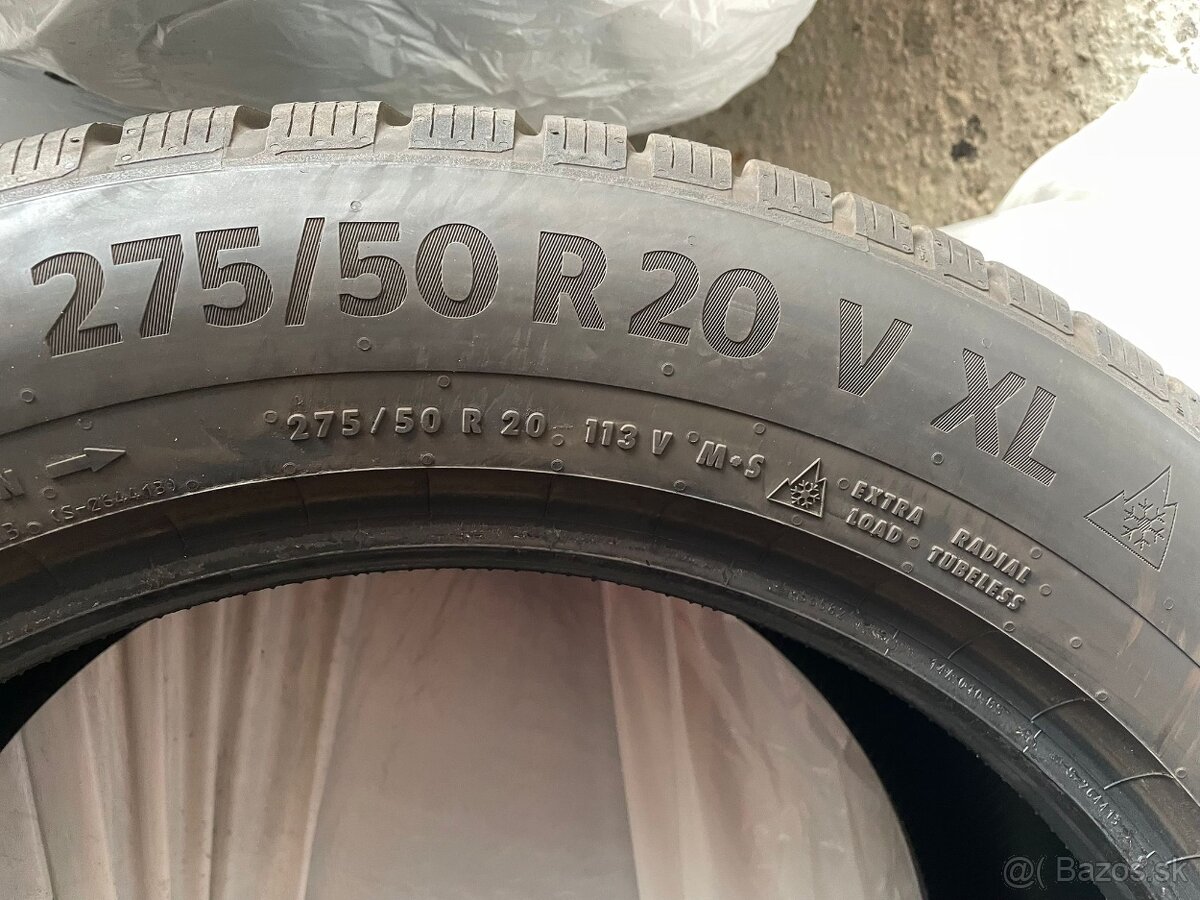 Continental wintercontact TS870P 275/50 top stav