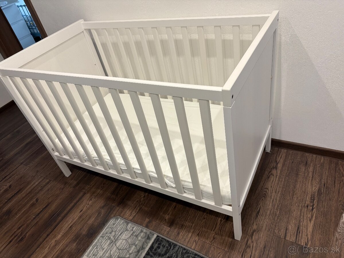 Detská Postielka biela