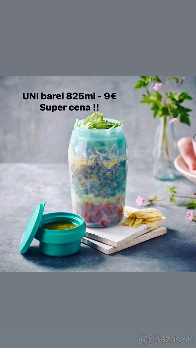 UNI barel 825ml Tupperware