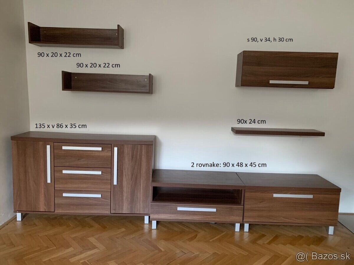 Obývačková zostava so stolíkom