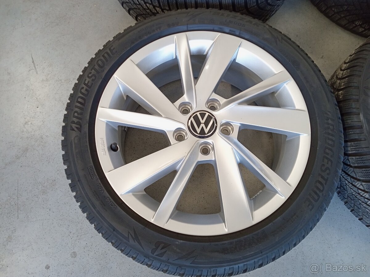 Zimne ALU 5x112 R17 6,5J ET46 Original VOLKSWAGEN GOLF