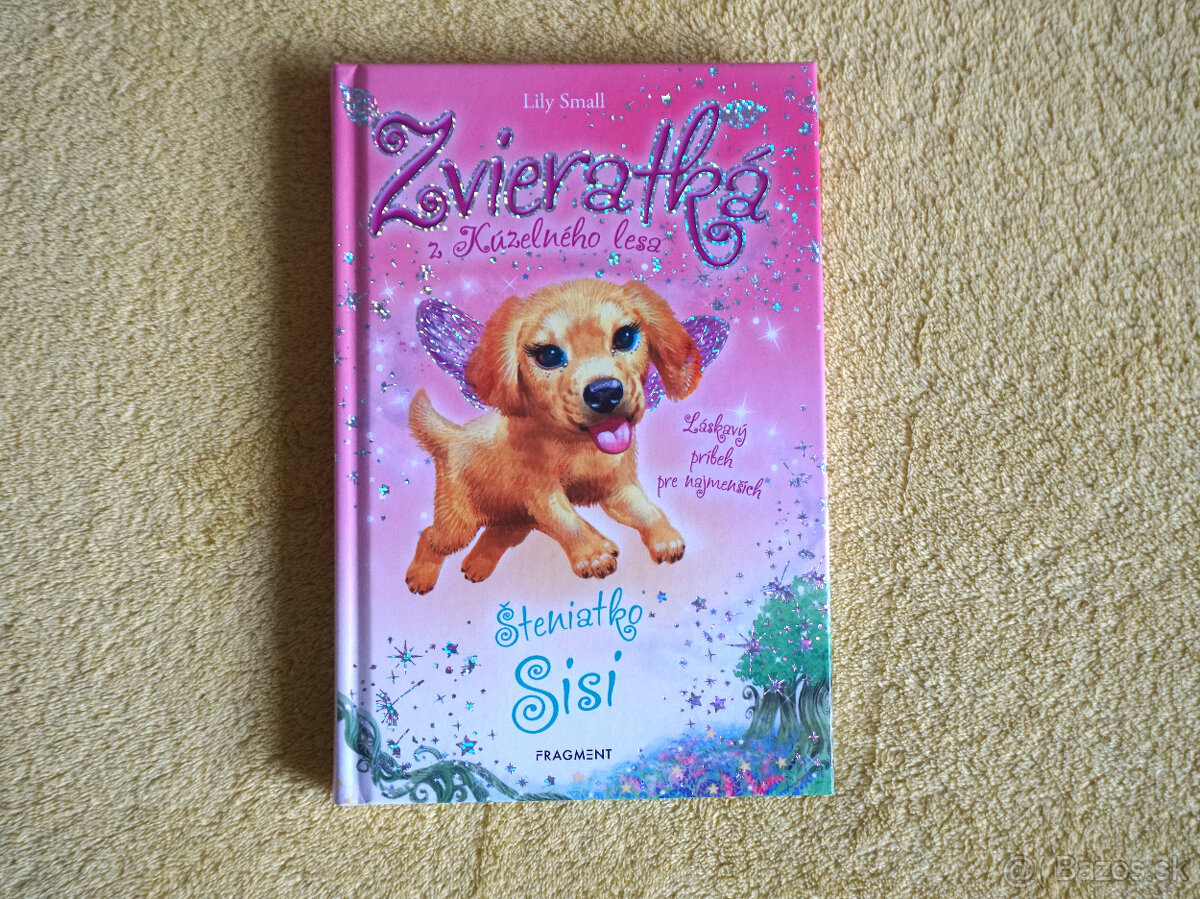 Set 3 kníh Zvieratká z kúzelného lesa