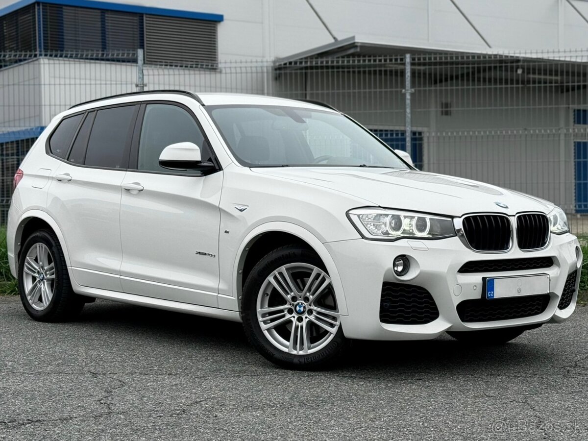 BMW X3 20d 140kW xDrive 2015 | 2. maj, ČR, M-paket