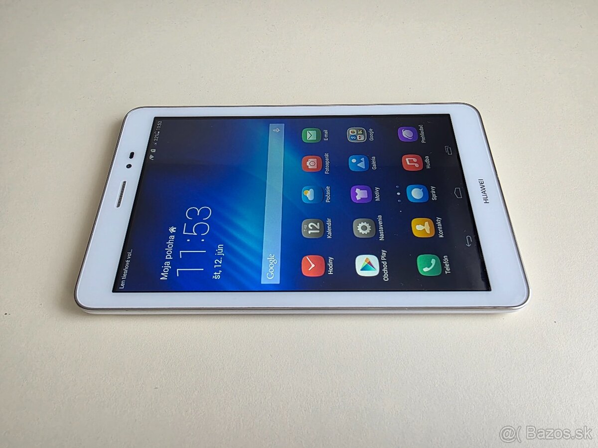 Huawei media pad T1 Pro 8 palcový 4G LTE Sim karta