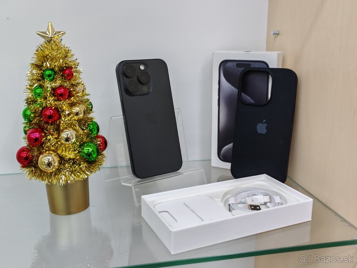 Iphone 15 Pro 256GB | 🎁 Sklo + kryt zdarma