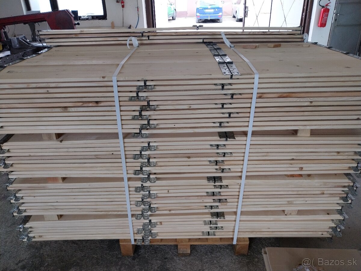 Vyvýšené záhony, paletové ohrádky