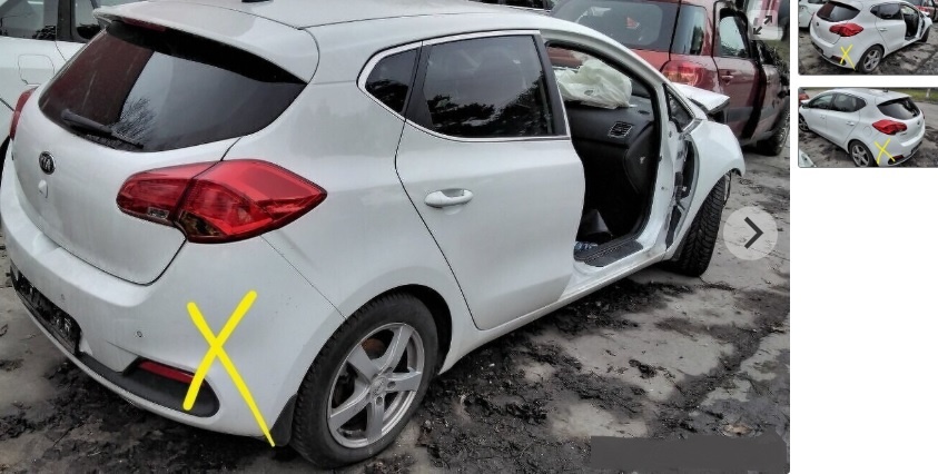 predám MOTOR G4FD KIA CEED 1.6 GDi 2015 DVERE, ZADNÉ SVETLO,