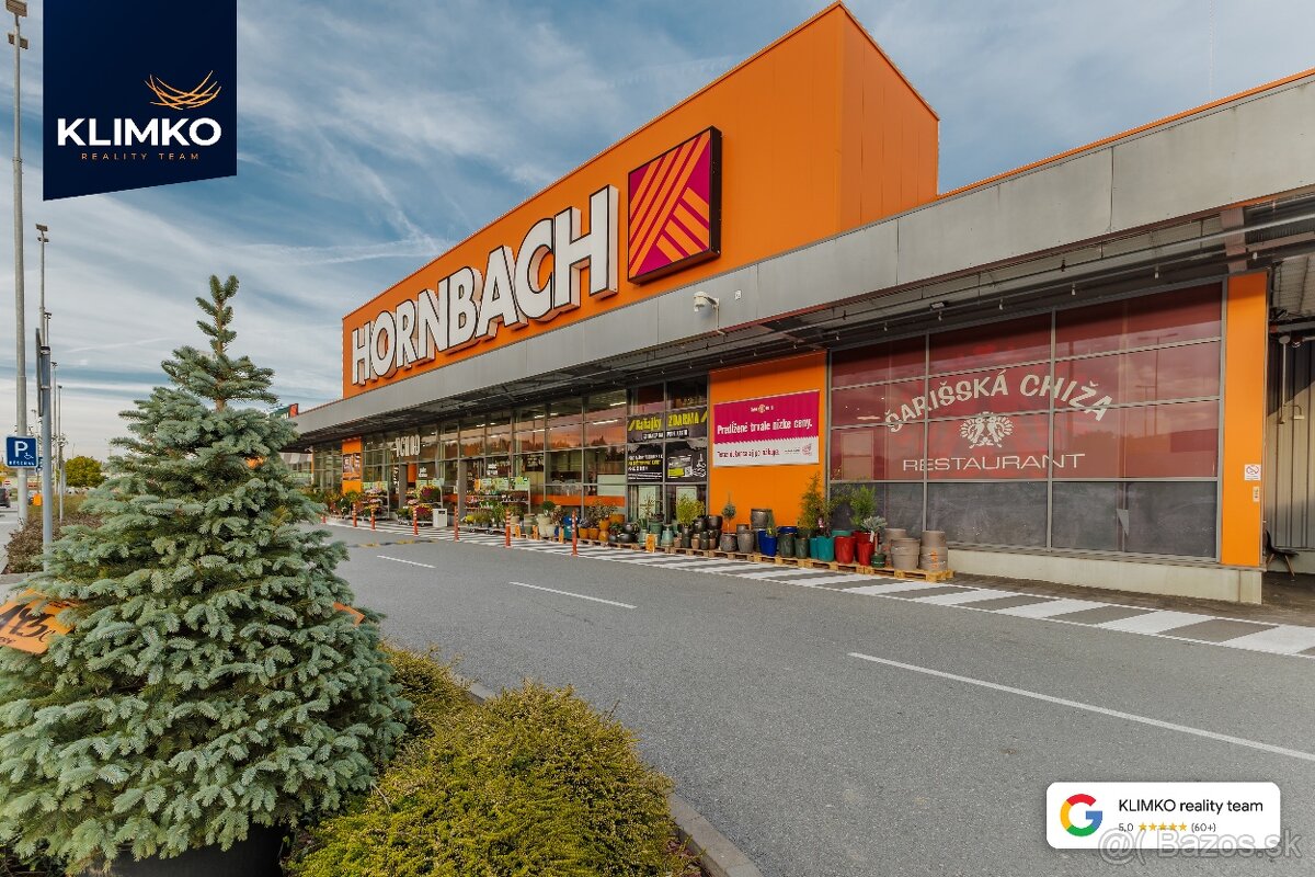 Jediná gastro-prevádzka v HORNBACH Prešov – dotované raňajky