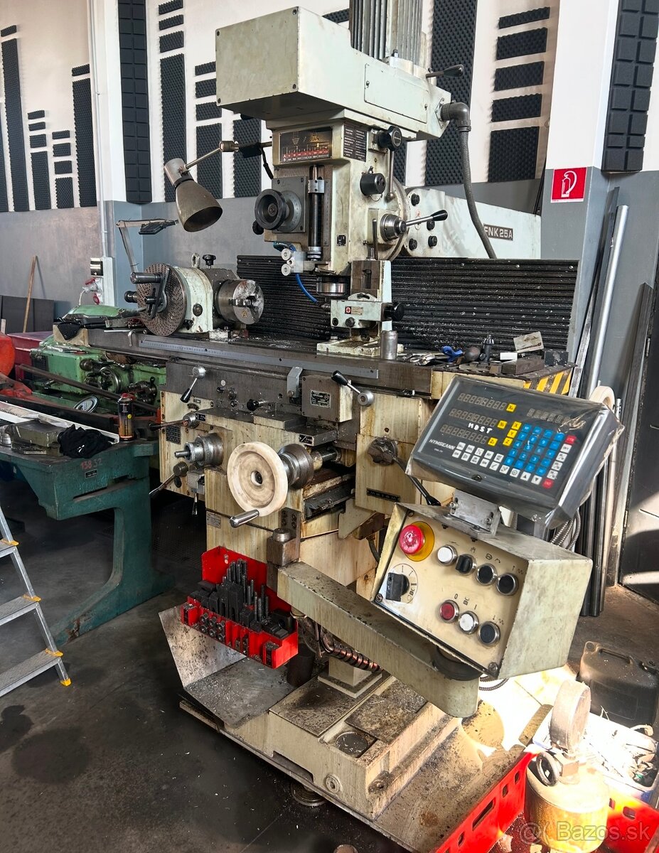 Nastrojarska frezka fnk 25A