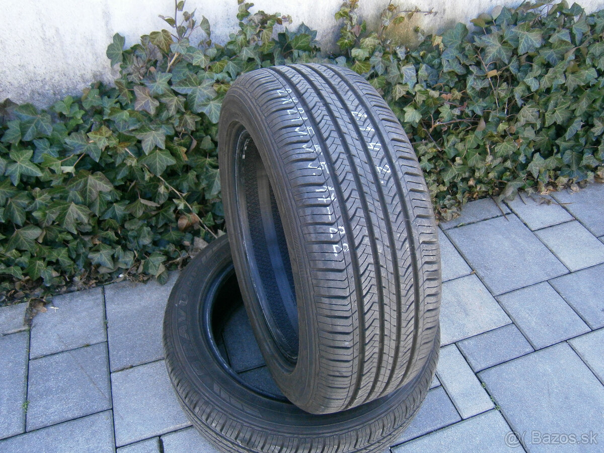 Predám 2x letné pneu HAXXIS 215/55 R17 94VXL