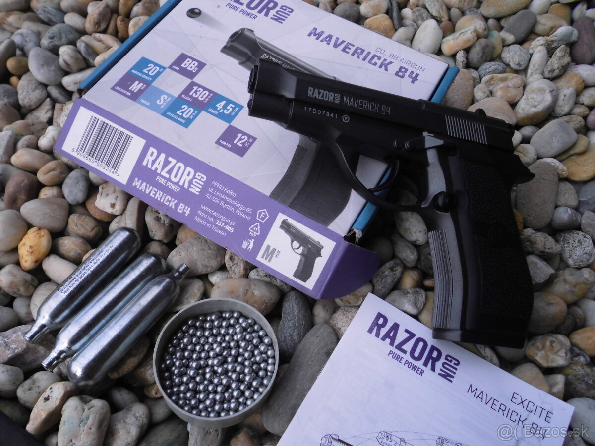 RazorGun Maverick 84 4,5mm vzduchovka na 12 g CO2+strelivo n