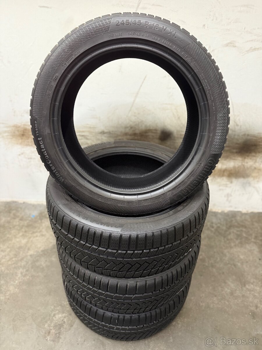 Zimné pneumatiky 245/45/18 Continental Wintercontact TS850P