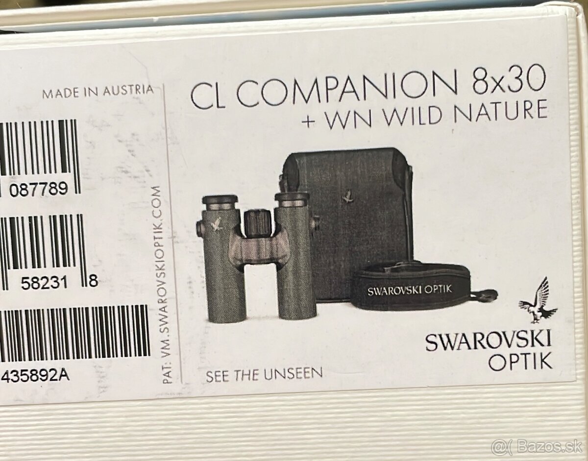 Ďalekohľad Swarovski 8 x 30 CL
