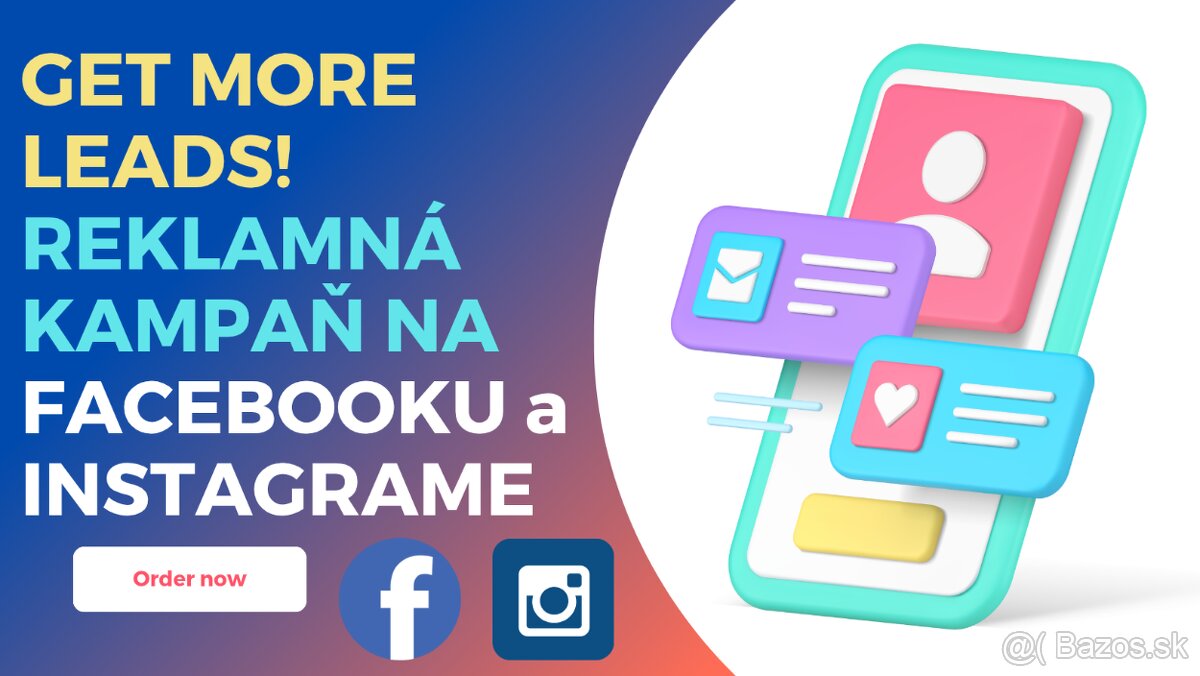Získajte viac zákazníkov s Facebook a Instagram ads